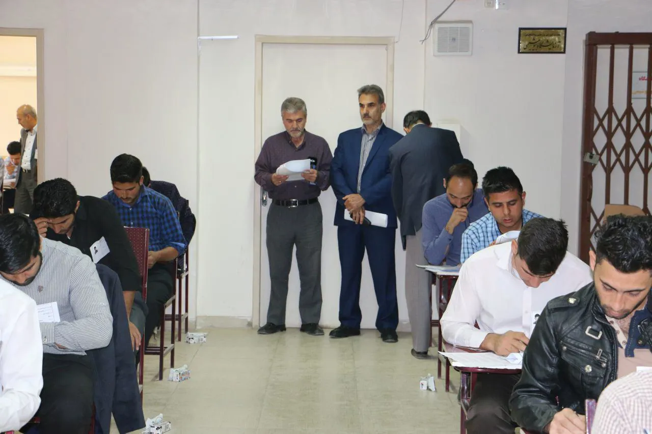آزمون جذب نیروی حفاظتی دانشکده علوم پزشکی و خدمات بهداشتی درمانی مراغه برگزار شد 