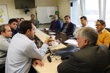 بازدید رئیس دانشکده علوم پزشکی مراغه از پروژه‌های عمرانی